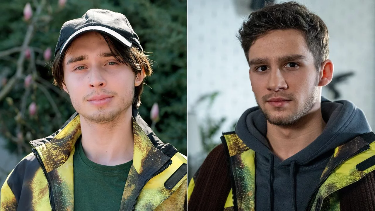Oskar Zych i Mateusz Mostowiak z serialu „M jak miłość”