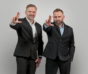 Maciej Sagal i Piotr Liroy-Marzec