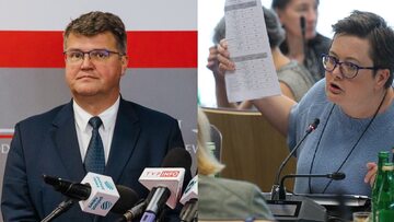 Maciej Wąsik i Katarzyna Lubnauer