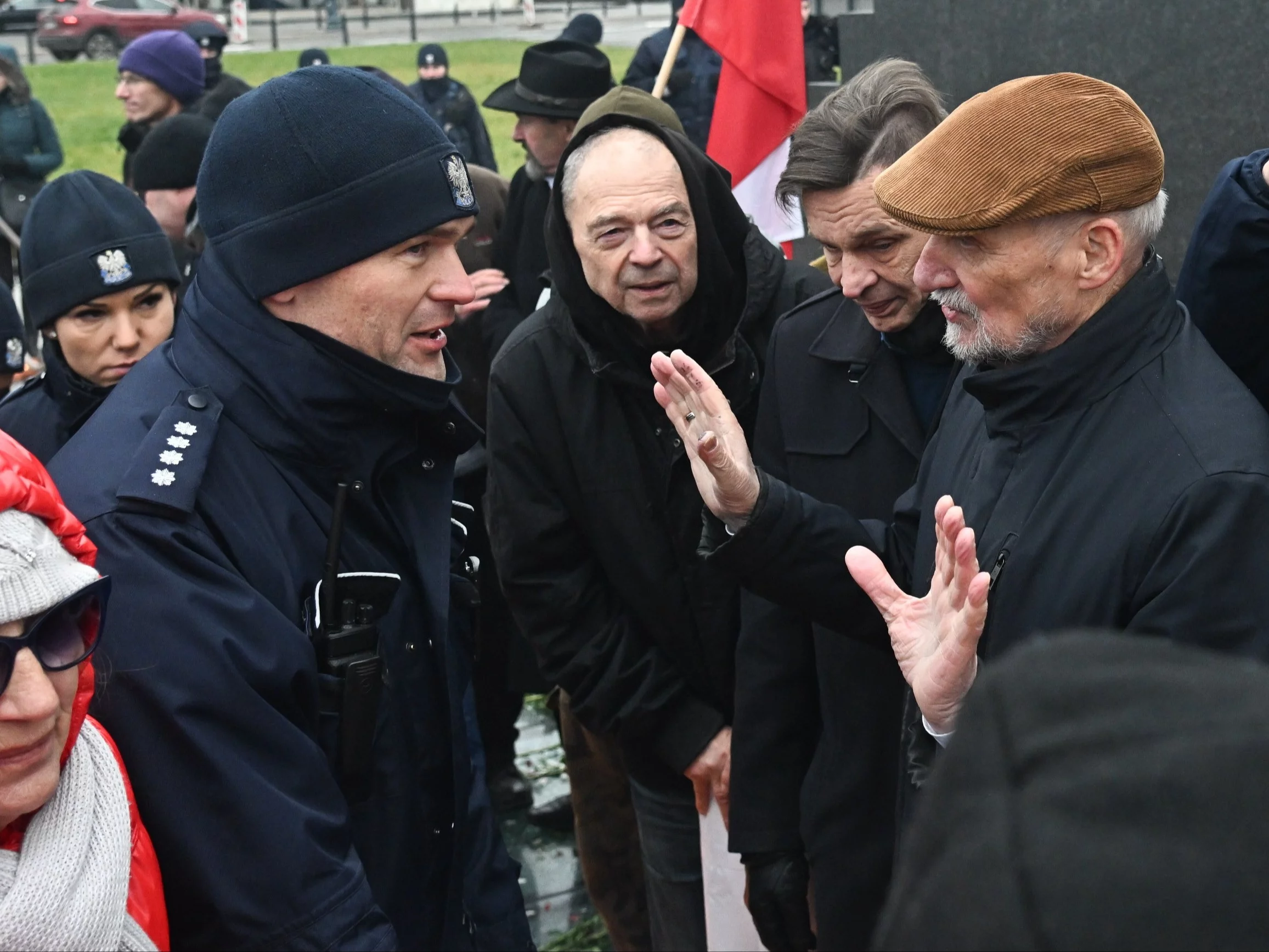 Antoni Macierewicz na miesięcznicy smoleńskiej