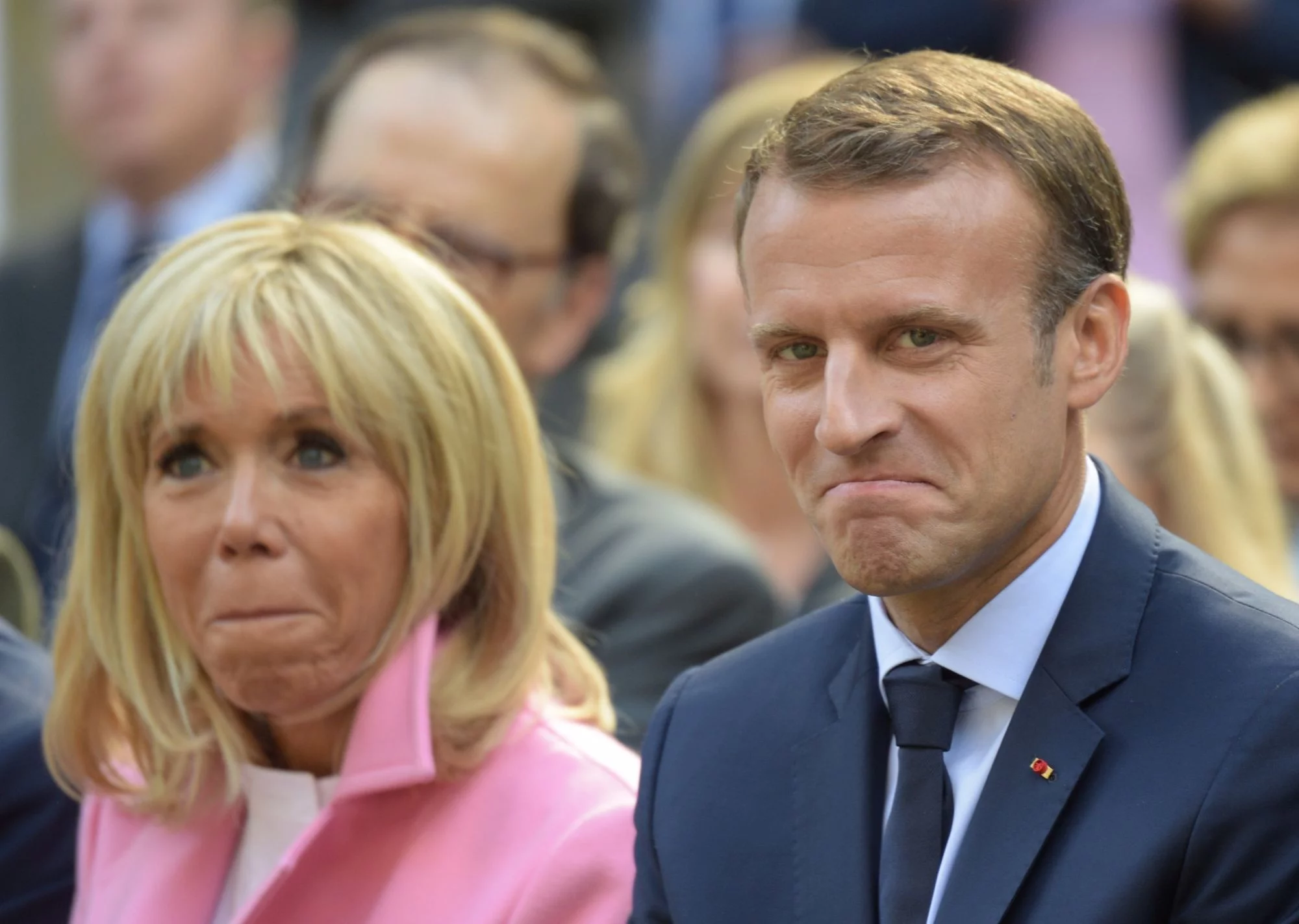 Brigitte i Emmanuel Macron