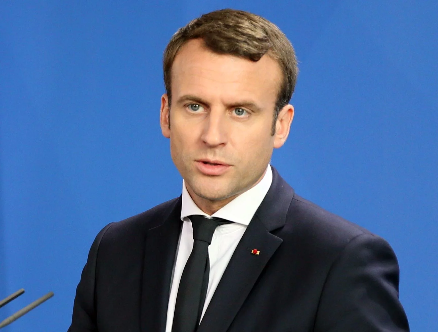 Prezydent Francji Emmanuel Macron