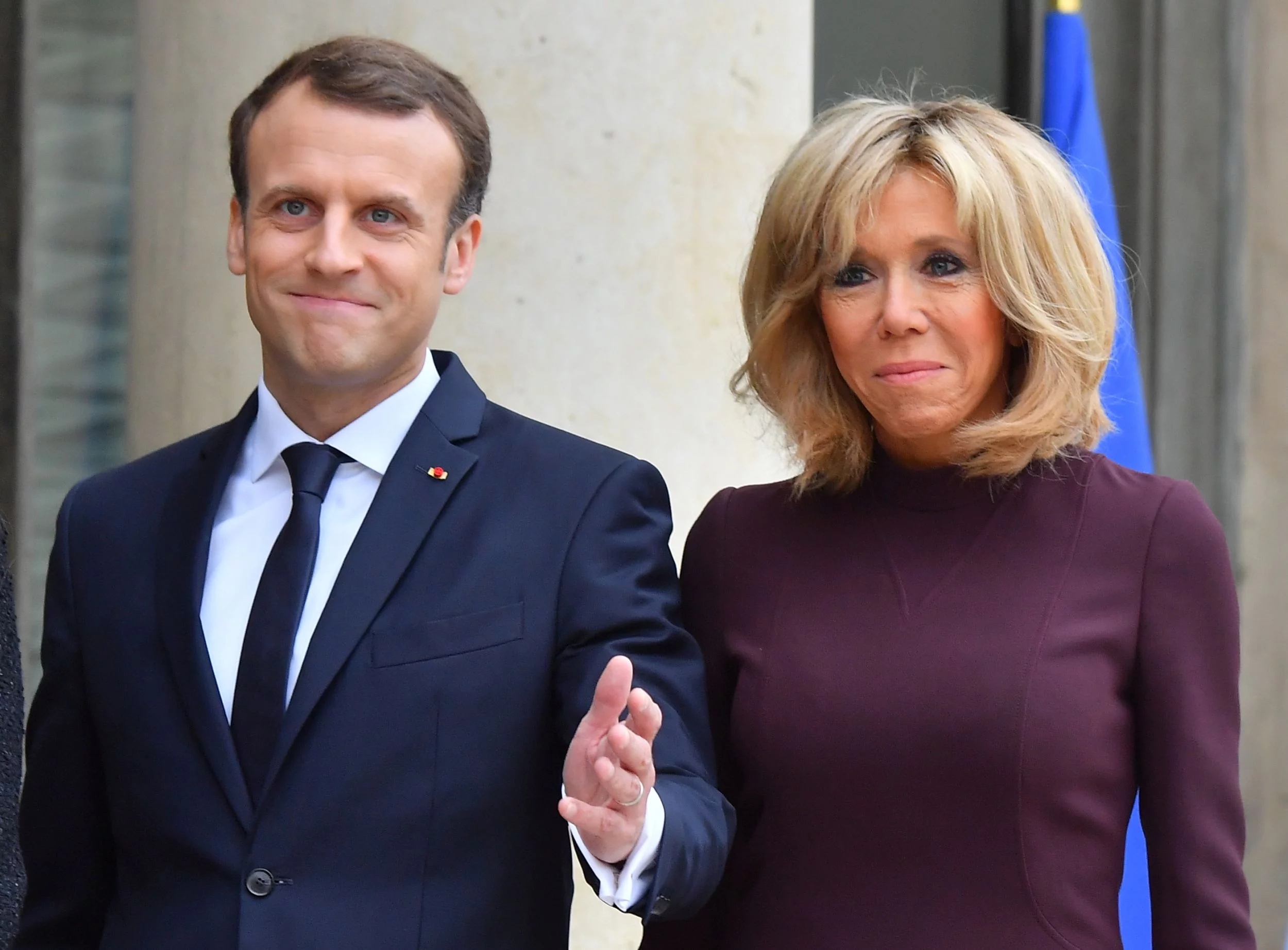 Brigitte i Emmanuel Macron