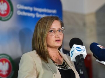 Magda Gosk, zastępca Głównego Inspektora Ochrony Środowiska.