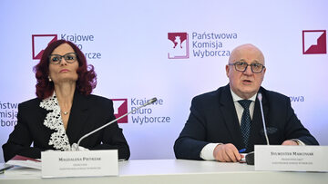 Magdalena Pietrzak i Sylwester Marciniak
