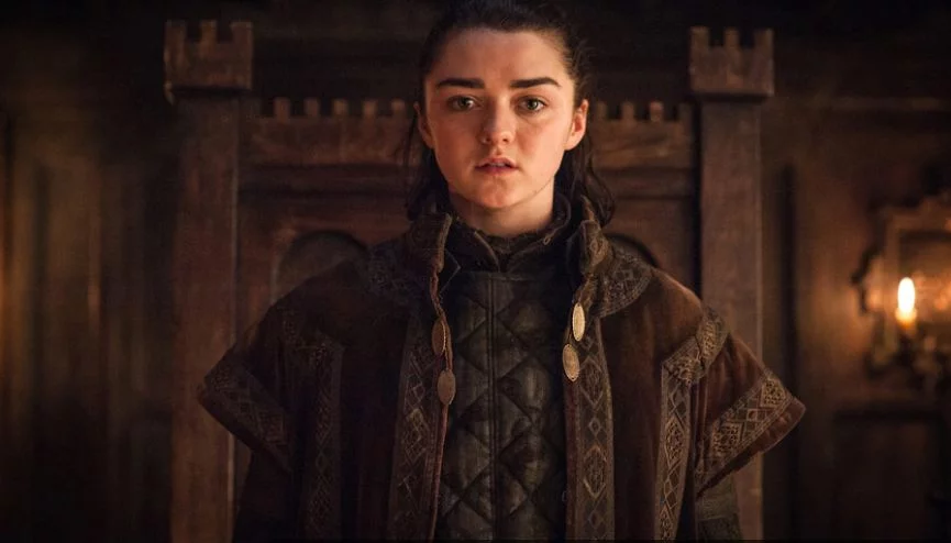 Maisie Williams jako Arya Stark w serialu "Gra o tron"