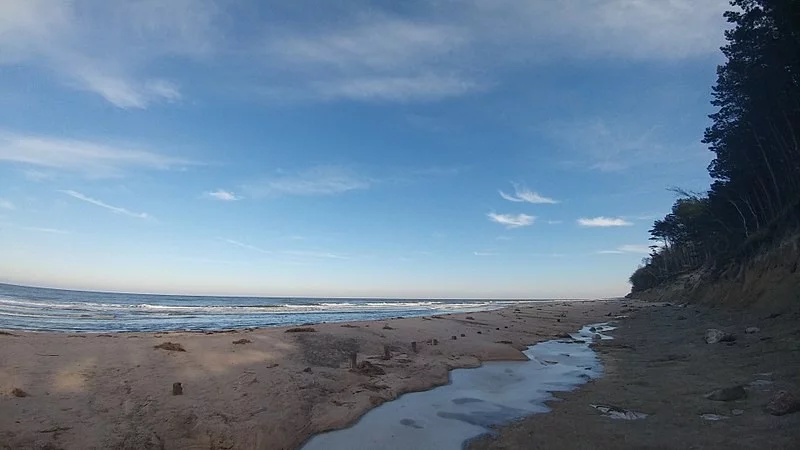 Plaża w Łukęcinie