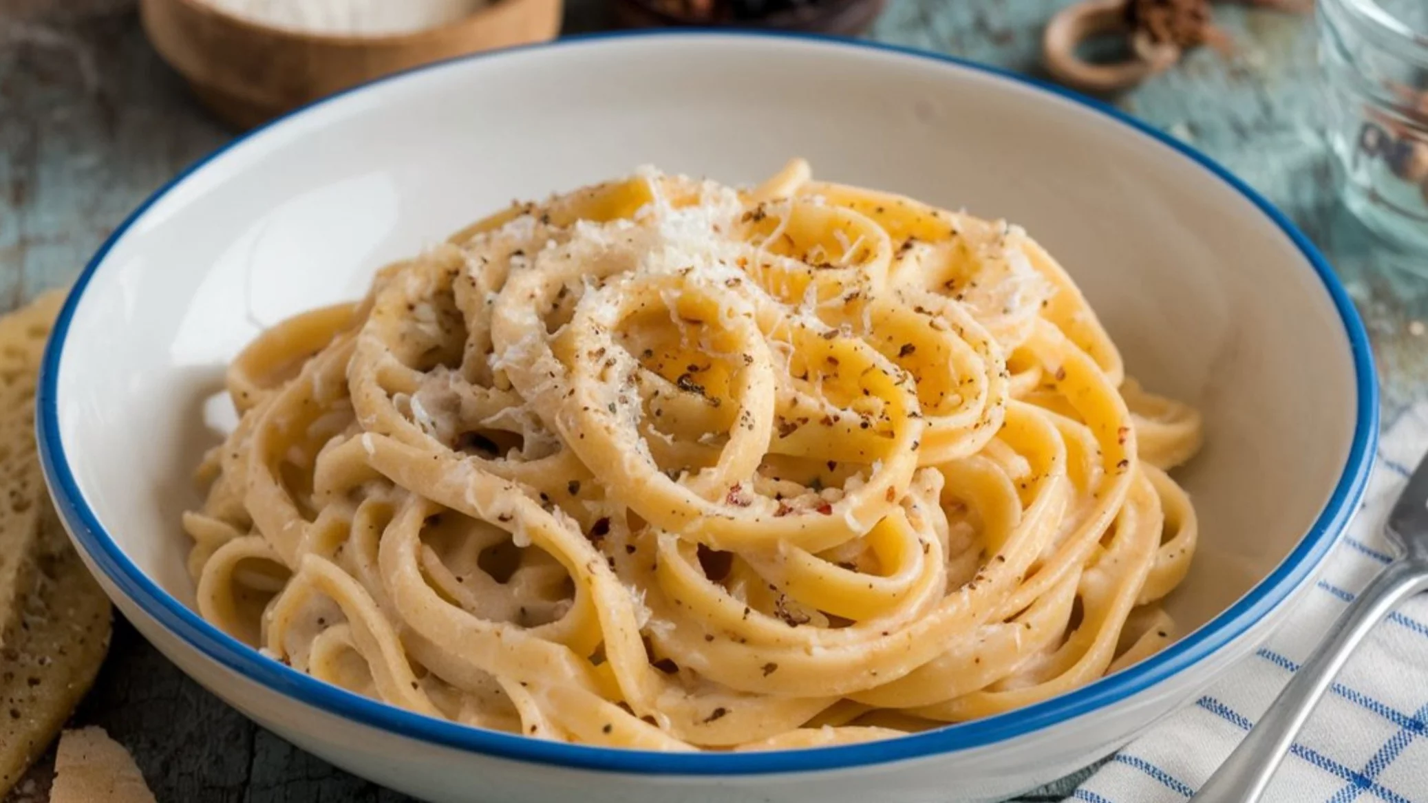 Makaron cacio e pepe