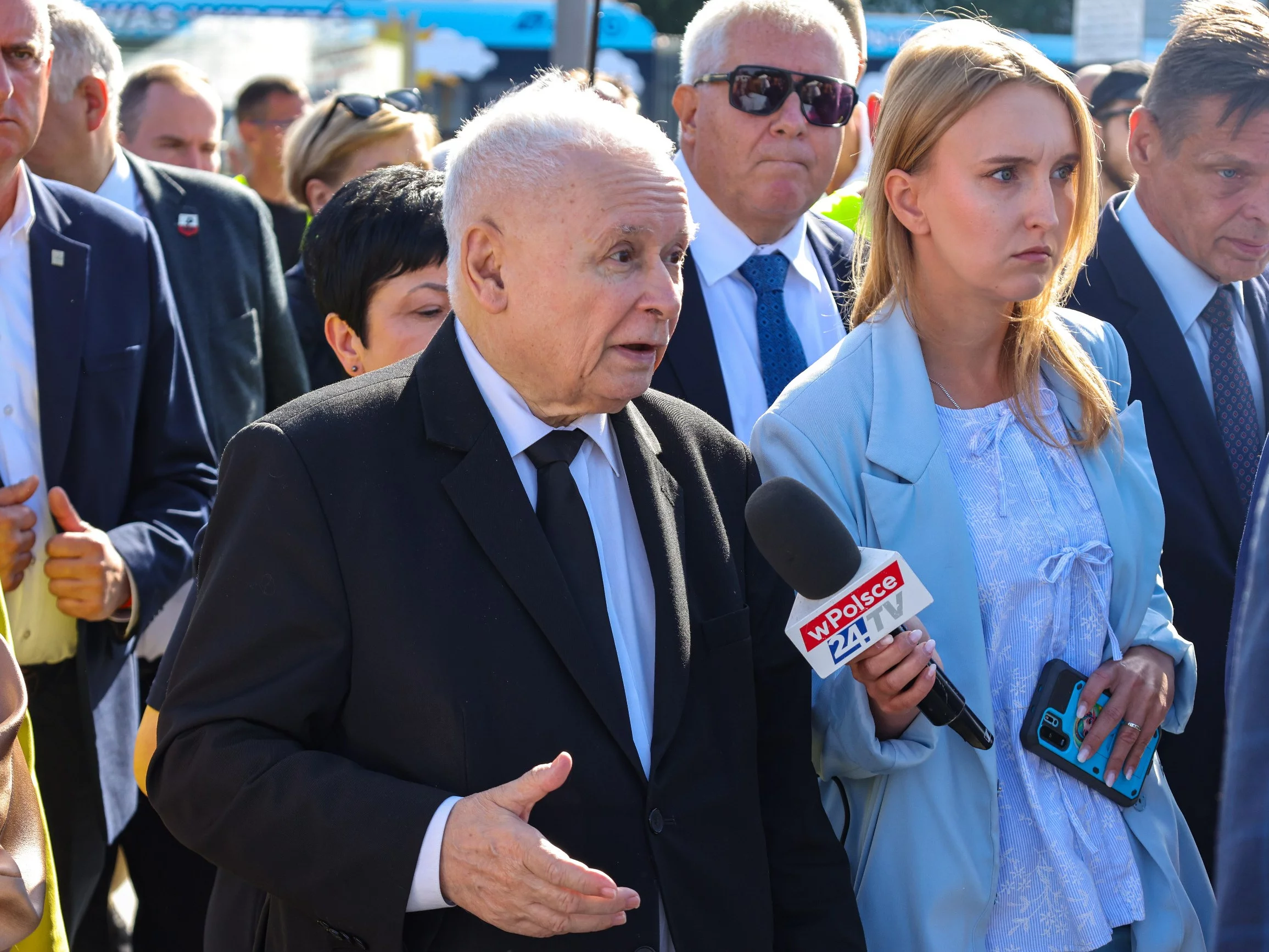 Prezes PiS Jarosław Kaczyński