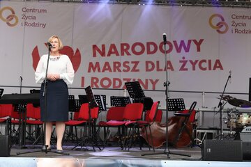 Małopolska kurator oświaty na Marszu dla Życia i Rodziny