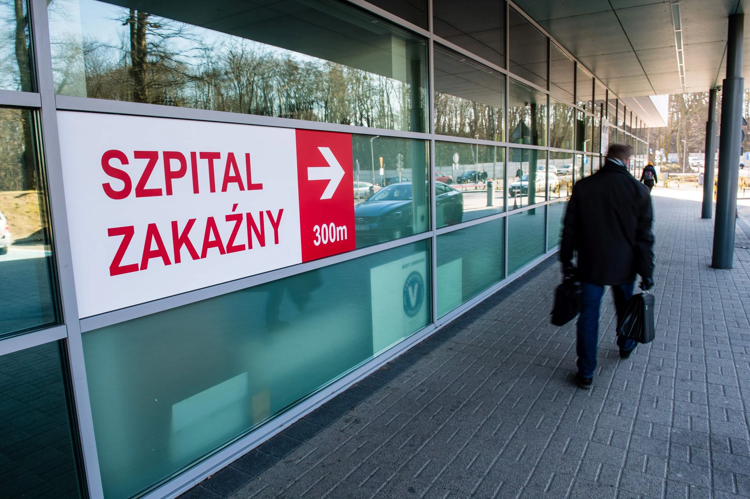 Szpital zakaźny, zdjęcie ilustracyjne