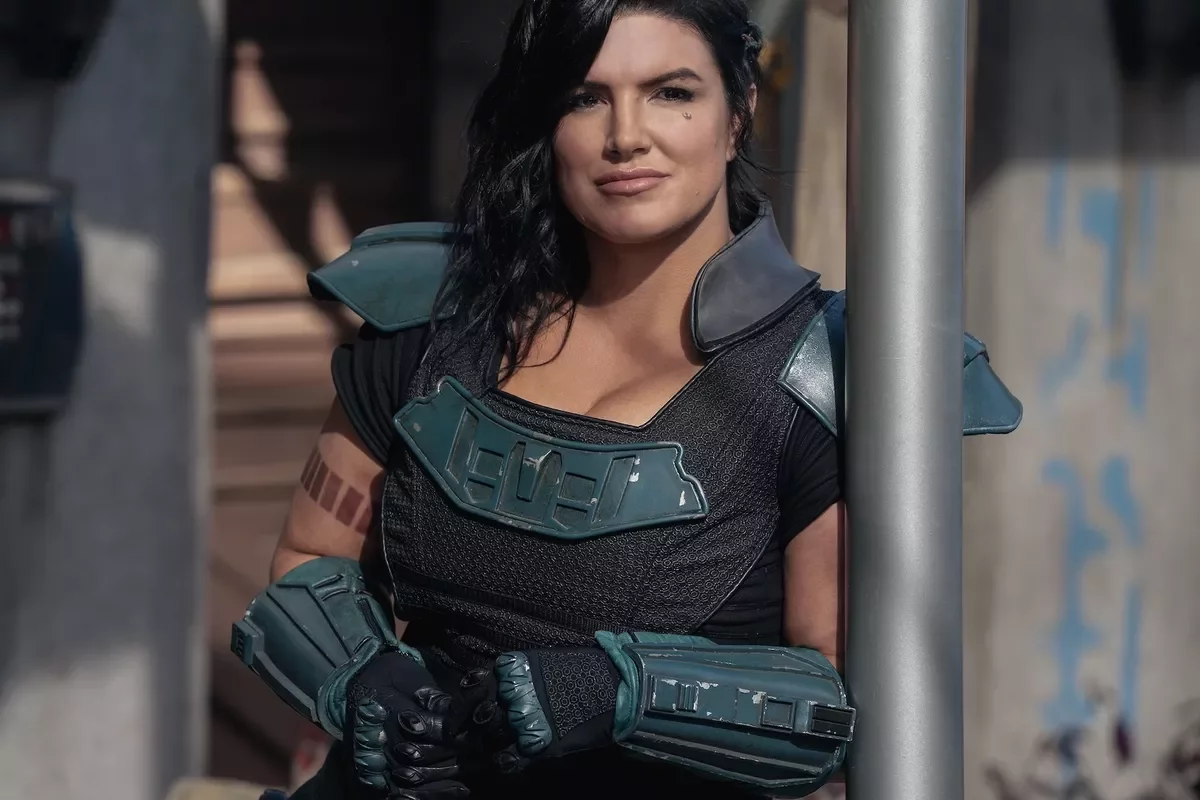 Gina Carano w serialu „Mandalorian”