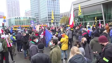 Manifestacja w Warszawie, 13 grudnia