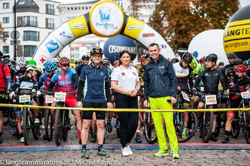 Maraton Rowerowy Lang Team w Kwidzynie, Jolanta Schreiber, Prezes Pomorskiego Związku Kolarskiego
