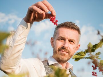 Marcin Bańcerowski, właściciel nowej marki produkującej polskie wina owocowe