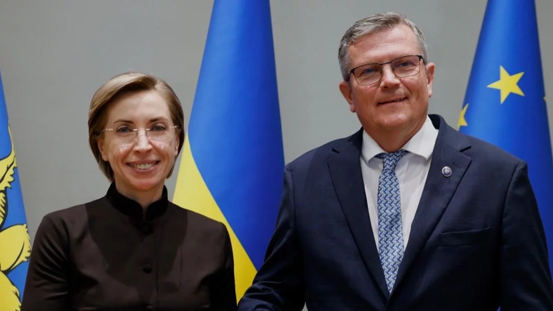 Marcin Bosacki z Iryną Wereszczuk