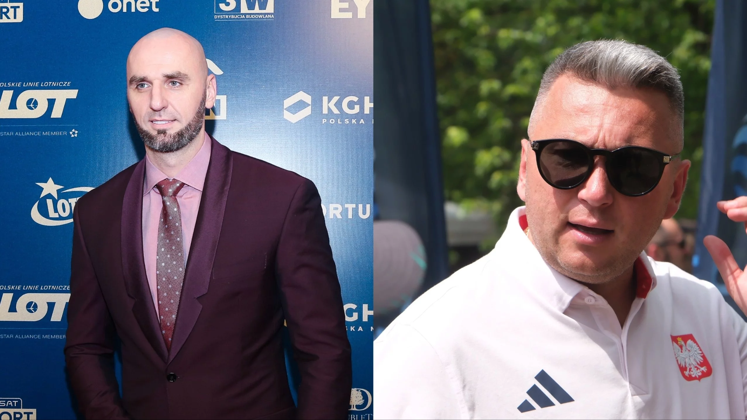 Marcin Gortat i Radosław Piesiewicz