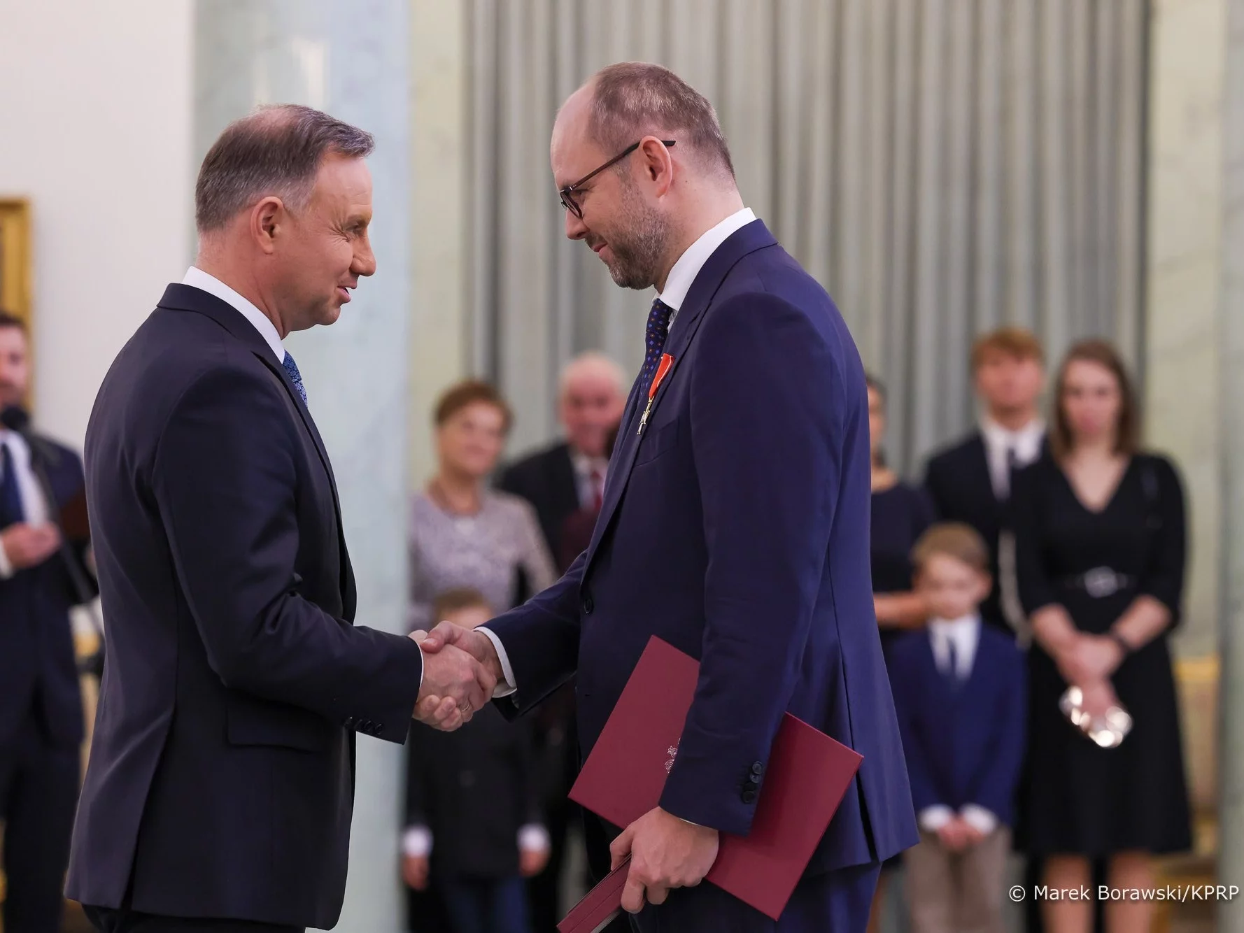 Andrzej Duda i Marcin Przydacz