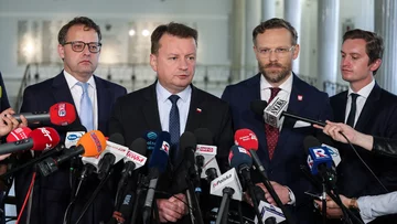 Marcin Romanowski, Mariusz Błaszczak, Zbigniew Bogucki i Sebastian Kaleta