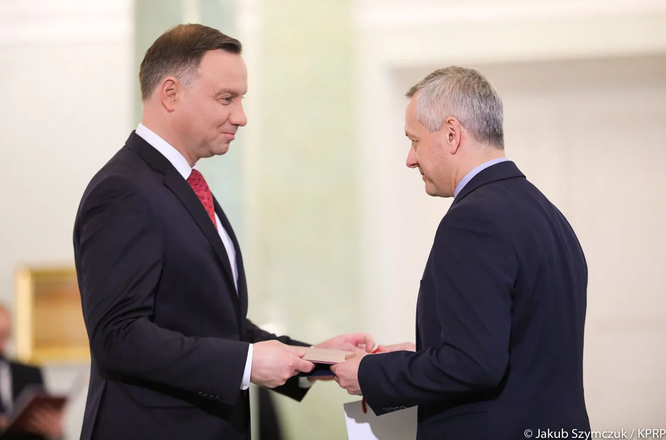 Andrzej Duda i Marek Zagórski