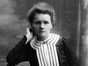 Maria Skłodowska-Curie w 1903 roku