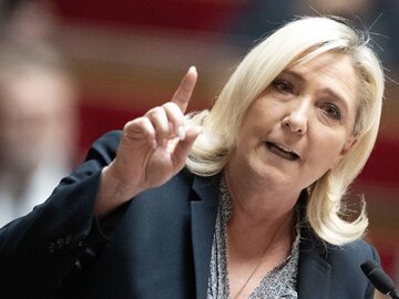 Marine Le Pen, do niedawna przewodnicząca francuskiej partii Zjednoczenie Narodowe.