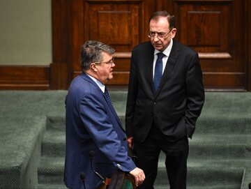 Mariusz Kamiński i Maciej Wąsik w Sejmie