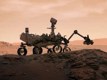Marsjański łazik NASA Perseverance, zdjęcie ilustracyjne