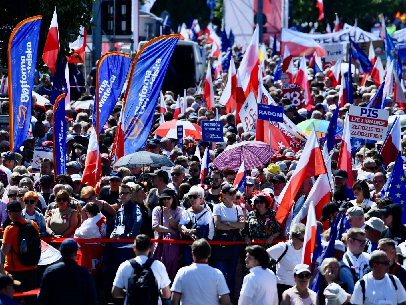 Na Żywo Marsz 4 Czerwca W Warszawie Tłumy Uczestników Idą Przez Stolicę Wprost 6196