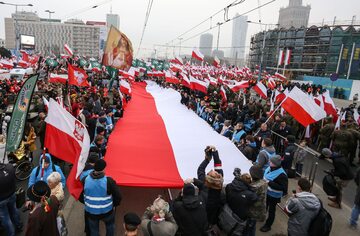 Marsz "Dla Ciebie Polsko" w Warszawie