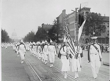 Marsz Ku Klux Klanu w Waszyngtonie, 1928 rok