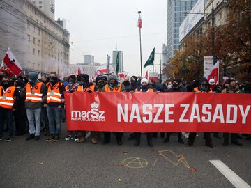 Marsz Niepodległości w Warszawie