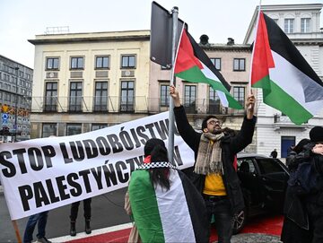 Marsz „Solidarni z Palestyną” w Warszawie