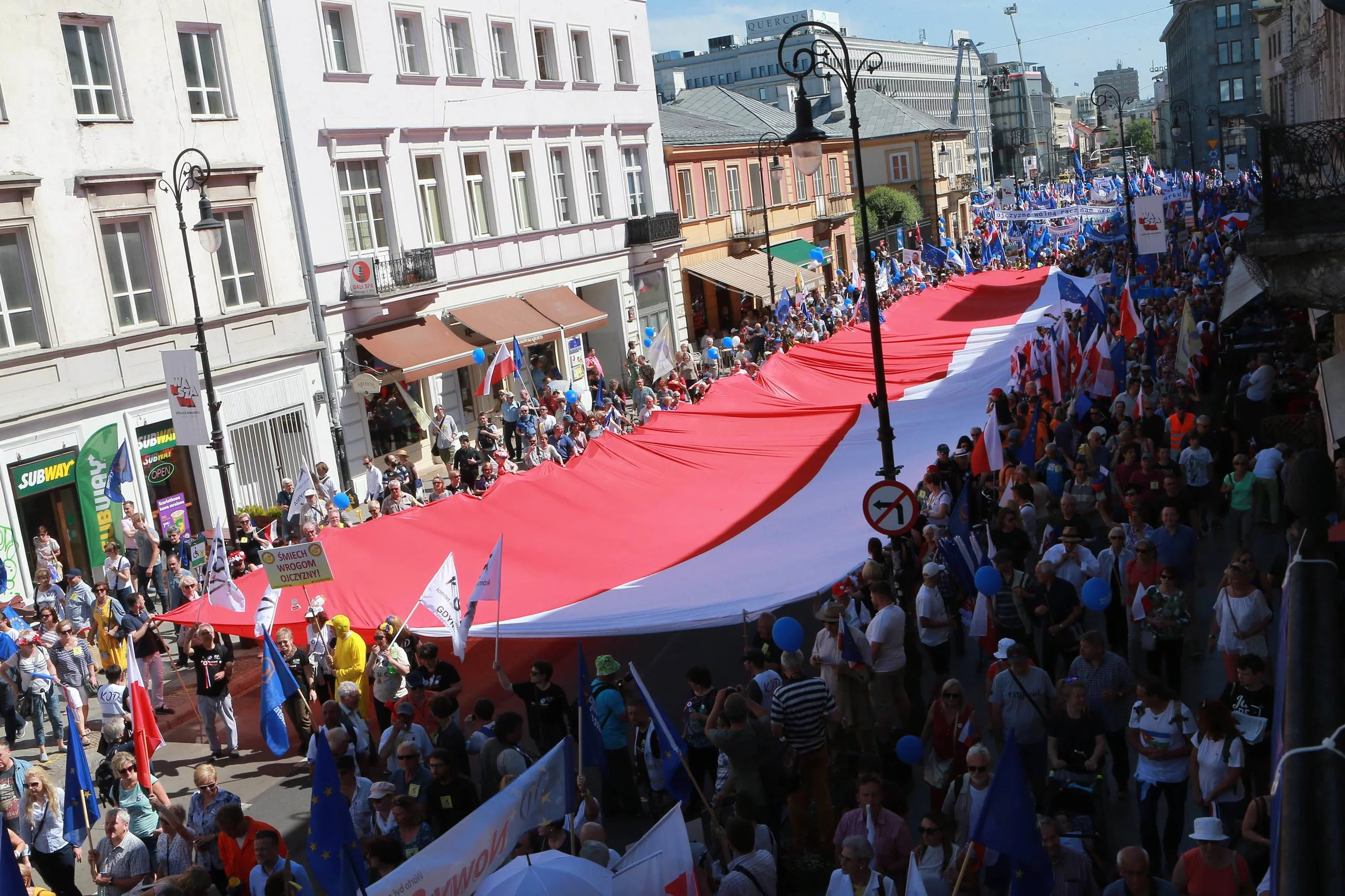 Warszawski Marsz Wolności z 12 maja 2018 r.