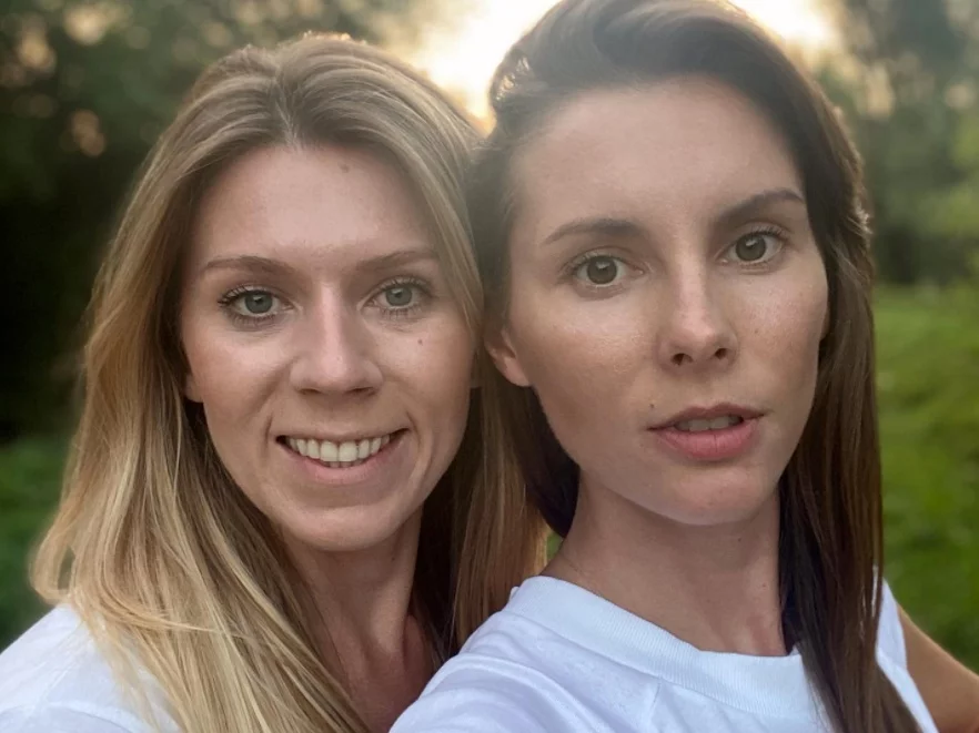 Marta Warchol i Iwona Widomska