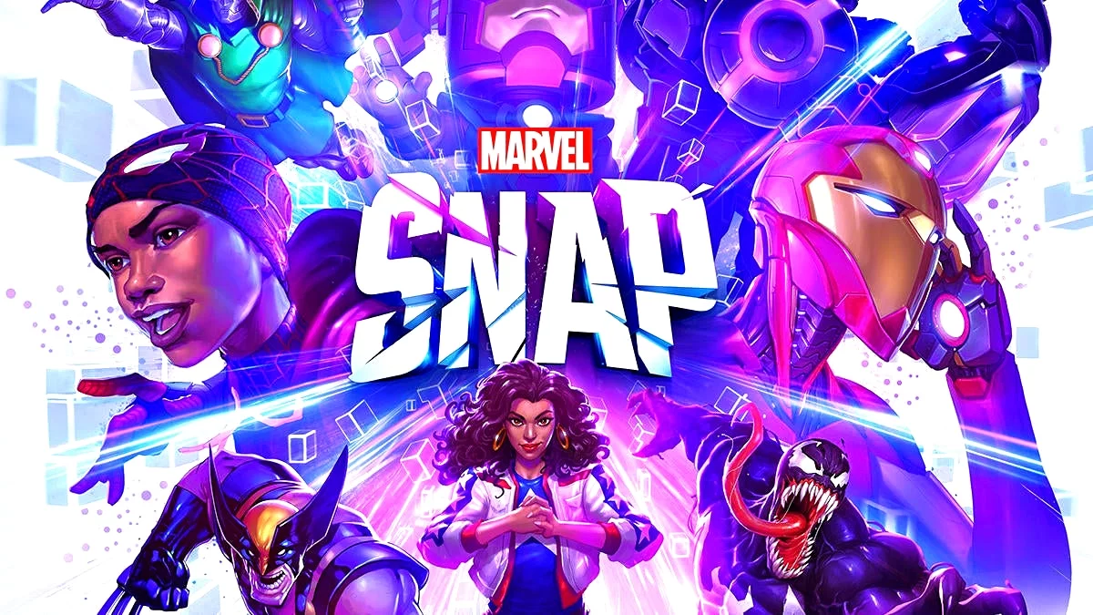 Grafika reklamująca Marvel Snap