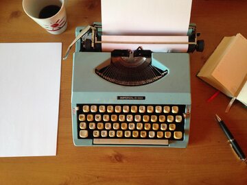 Maszyna do pisania, zdjęcie ilustracyjne