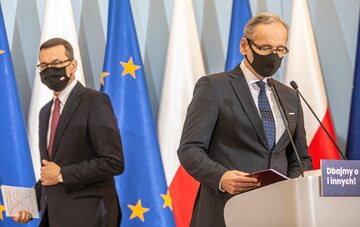 Mateusz Morawiecki i Adam Niedzielski