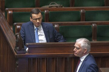 Mateusz Morawiecki i Jarosław Gowin