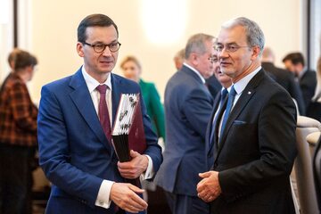 Mateusz Morawiecki i Jerzy Kwieciński