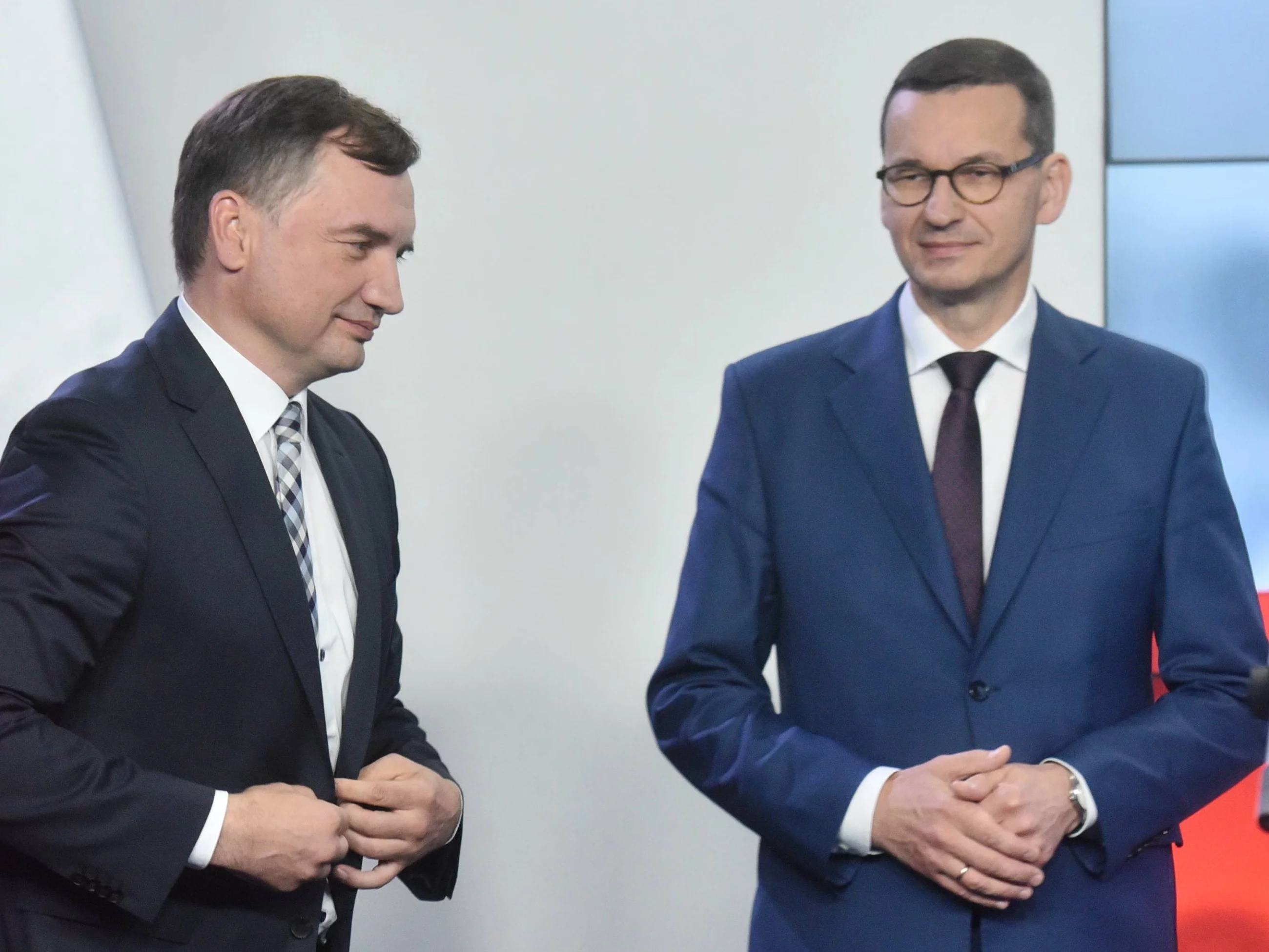 Mateusz Morawiecki i Zbigniew Ziobro