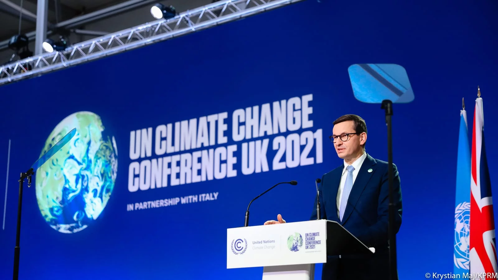 Mateusz Morawiecki na COP26