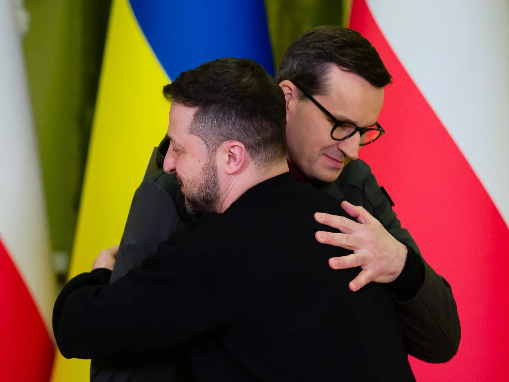 Mateusz Morawiecki i Wołodymyr Zełenski