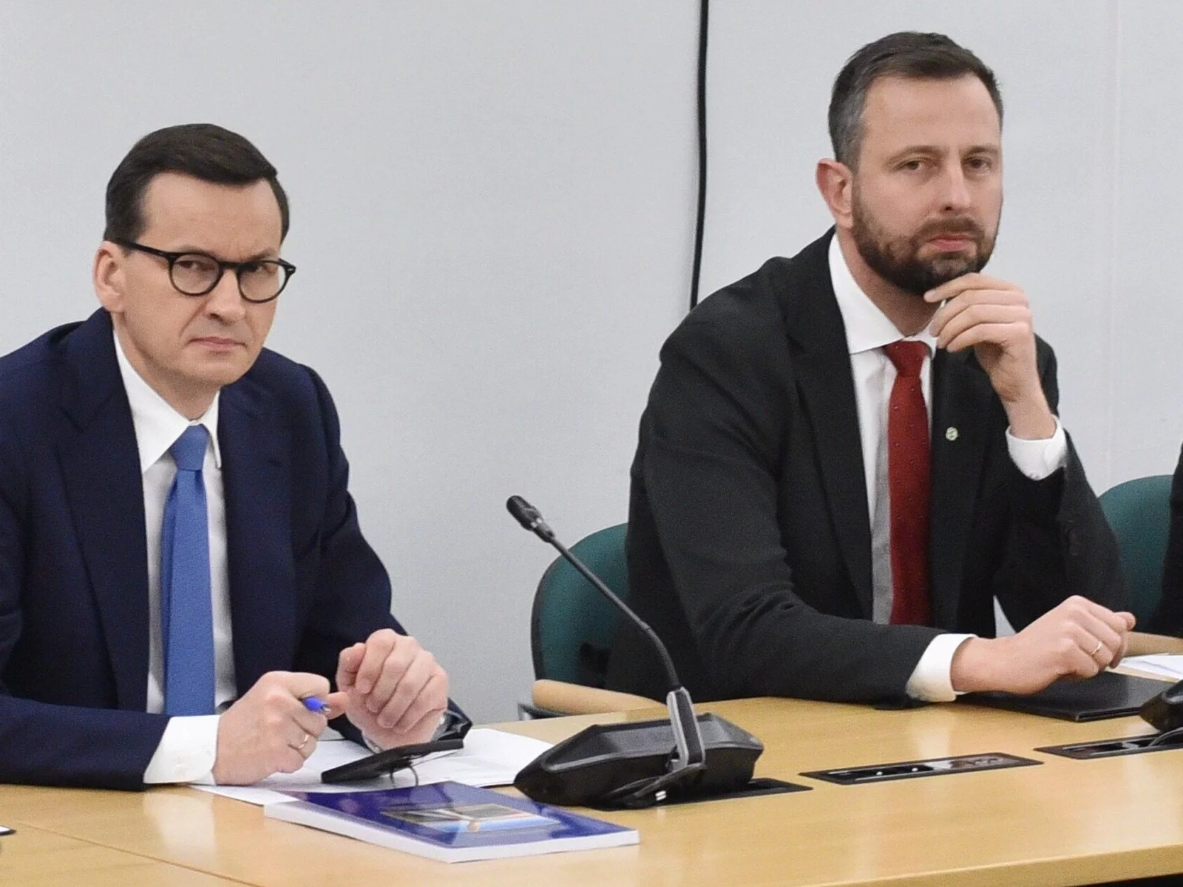 Mateusz Morawiecki i Władysław Kosiniak-Kamysz w Sejmie