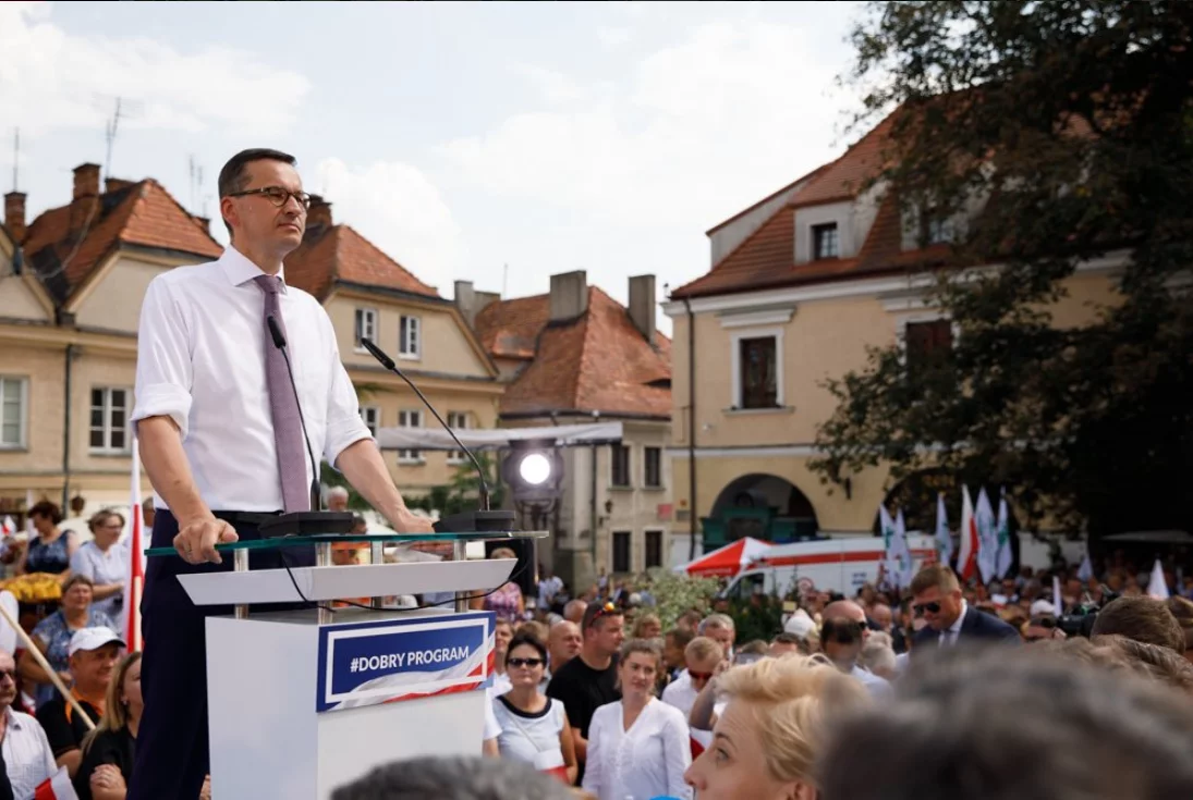 Mateusz Morawiecki w Sandomierzu