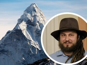 Mateusz Waligóra i Mount Everest