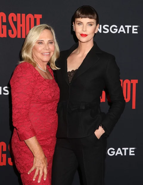 Charlize Theron i jej matka Gerda Jacoba Aletta Maritz