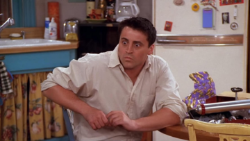 Matt LeBlanc jako Joey Tribbiani w serialu „Przyjaciele”