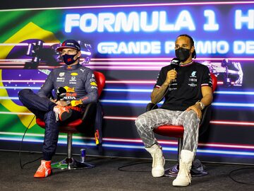 Max Verstappen i Lewis Hamilton