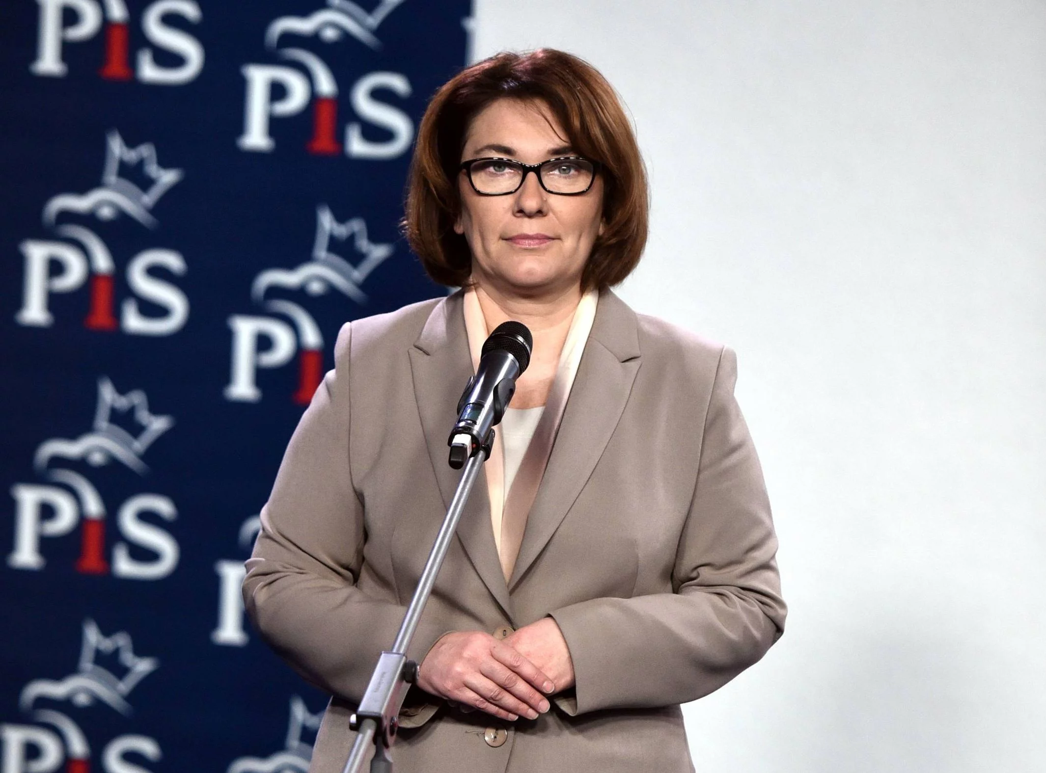 Beata Mazurek, rzecznik Prawa i Sprawiedliwości i KP PiS